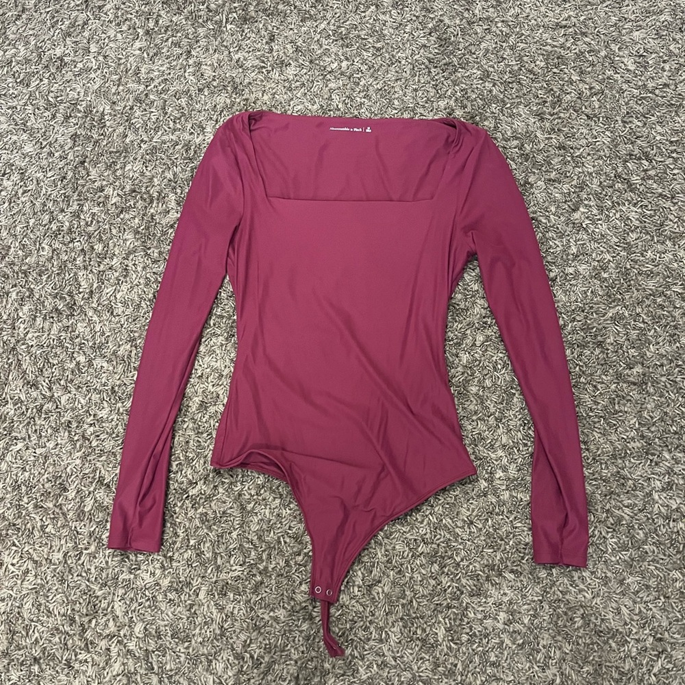 Abercrombie & Fitch Burgundy Top